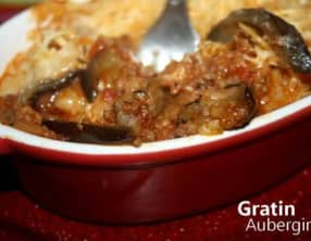 Le gratin d’aubergines