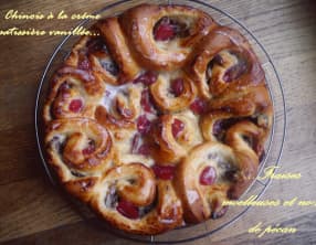 Chinois ultra gourmand aux fraises moelleuses et noix de pécan