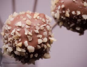 Cake-pops au sucre pétillant