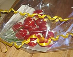 Bouquet de tomates cocktail au saint moret