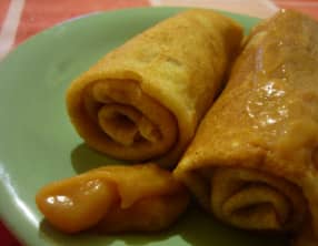 Crêpes à la Confiture de lait