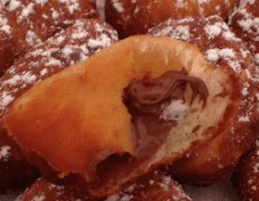 MINI beignet au nutella