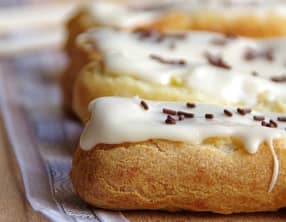 Éclairs à la vanille