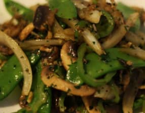 Méli-mélo de pois gourmand au fenouil