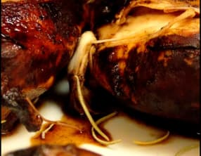 Blancs de poulet au vinaigre balsamique et au romarin