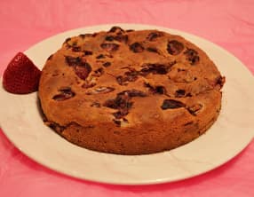 Gâteau Ricotta aux Fraises