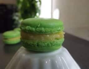 Macaron au citron