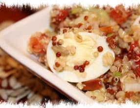 Salade aux 2 quinoa et boulghour