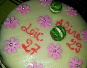 Moelleux au chocolat fourré aux carambars