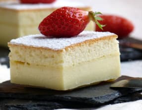 Gâteau magique à la vanille