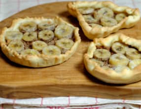 Tartelettes banane et spéculoos