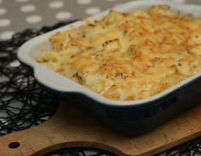 Gratin Courgette Chèvre Frais Sésame