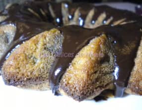 Gâteau fudge choco lait caramel