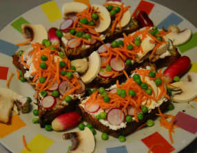 Tartines printanières