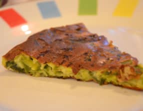 Gâteau invisible aux poireaux