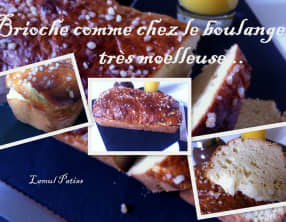 Brioche moelleuse comme chez le boulanger