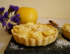 Tartelettes express pommes amandes cannelle