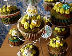 Cupcakes chocolat menthe