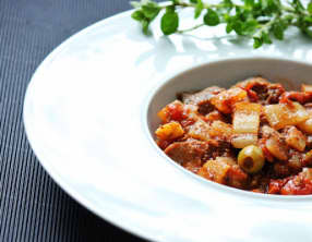 Veau et blettes en cocotte