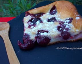 Clafoutis de cerises au mascarpone
