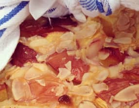 Le clafoutis aux nectarines