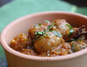 Aloo Dum: curry de pommes de terre comme au Bengale