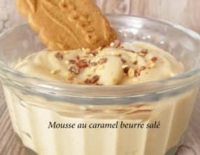 Mousse caramel au beurre salé