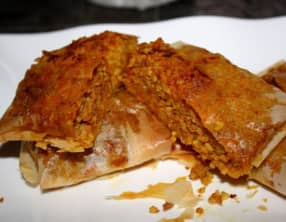 Brick de viande hachés et de boulgour épicées