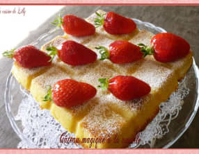 Gâteau magique à la vanille