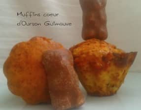 Muffins coeur d’Ourson Guimauve