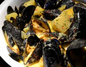 Moules au Curry