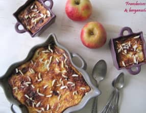 Soufflé aux pommes et au millet