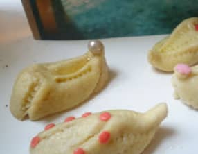 Babouches aux amandes