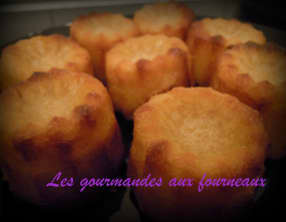 Cannelés à la violette