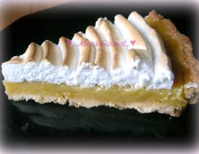 Tarte aux oranges meringuée