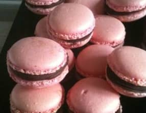 Macaron ganache chocolat