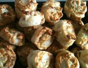 Feuilleté au boursin et noix