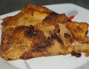 pudding pommes et poires