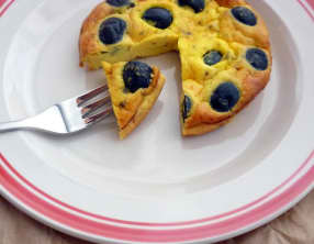 Mini Clafoutis olives noires et tomates séchées