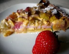 Tarte à la rhubarbe
