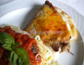 Escalopes de veau gratinées à l’Italienne