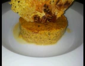 Flan courgettes et chorizo