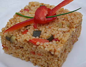 Boulgour aux légumes du soleil