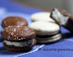 Macaron façon Bounty version n°2