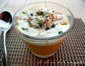 Cappuccino orange au cumin