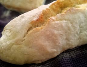 Pain façon ciabatta