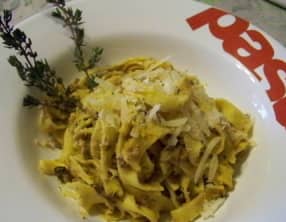 Tagliatelles aux cèpes façon Donna Hay