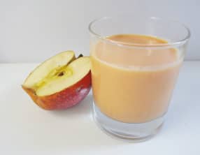 Smoothie protéiné pomme carotte