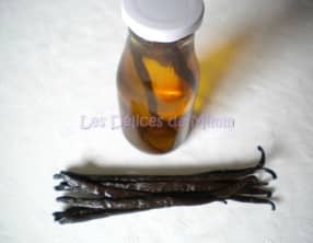 Extrait de vanille maison