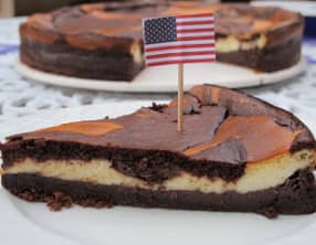 cheesecake au chocolat de New-York